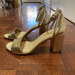Circus by Sam Edelman Gold Heeled Sandals